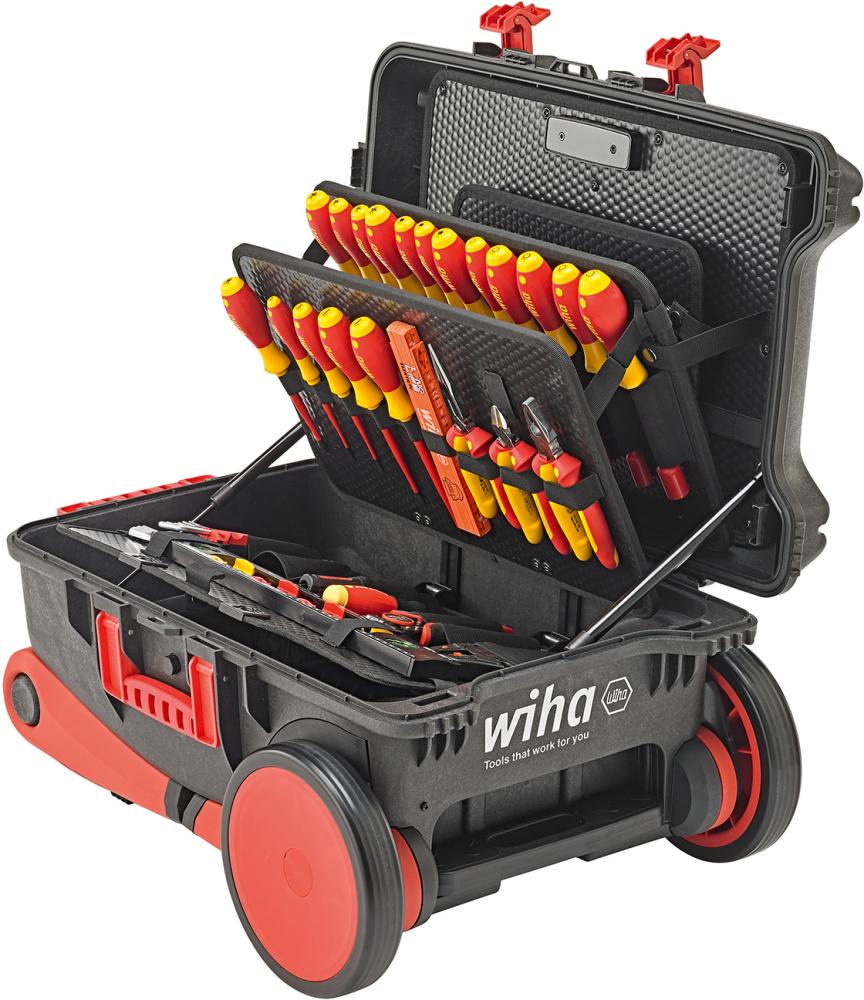 Imagen de SURTIDO HERR. XXL III ELECTRICISTA DE 40 PIEZASPREMIUM EDITION WIHA