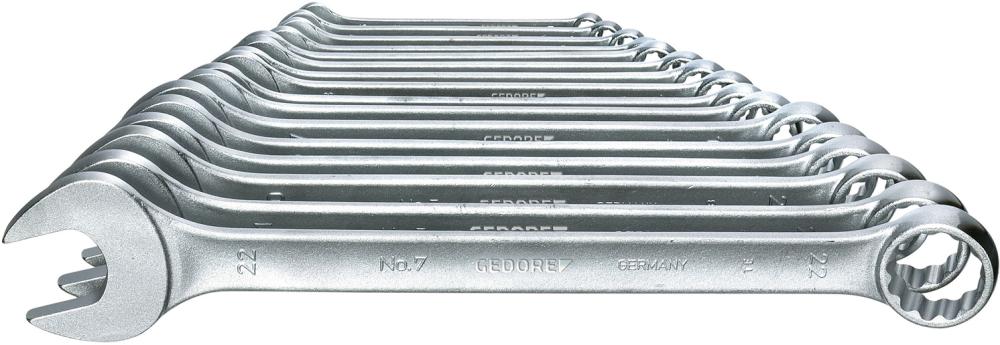 Imagen de JGO LLAVES COMBINADAS FIJA/ESTRELLA DIN3113A 6-22MM 17 PZAS GEDORE