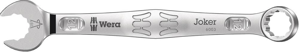 Imagen de LLAVE COMBINADA JOKER 12MM WERA