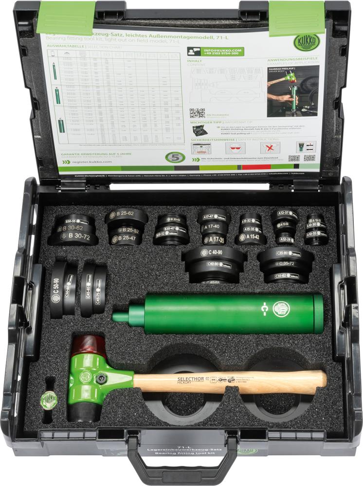 Imagen del producto Jgo htas montaje para rodamientos de rodillos KUKKO