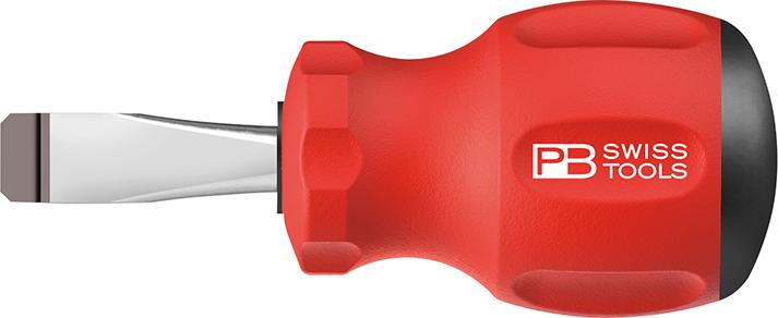 Imagen de DESTORNILLADOR STUBBY PLANO 5,5X0,8X 30MM SWISSGRIP PB SWISS TOOLS