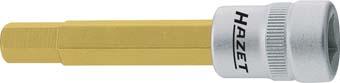 Imagen de PUNTA PARA DESTORNILLADOR3/8" HEMBRA HEX 7X70MM HAZET