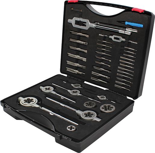 Imagen de JGO MACHOS ROSCAR MANUAL DIN352 HSS UNC1/4-1." FORMAT