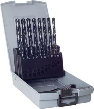Imagen del producto Jgo broca espiral DIN338 HSS rectificado tipo N 1-5,9mm GÜHRING