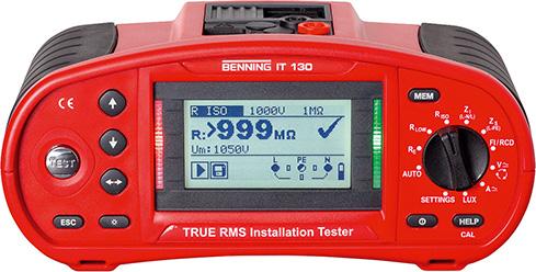 Imagen del producto Comprobador instalacionesIT 130 BENNING