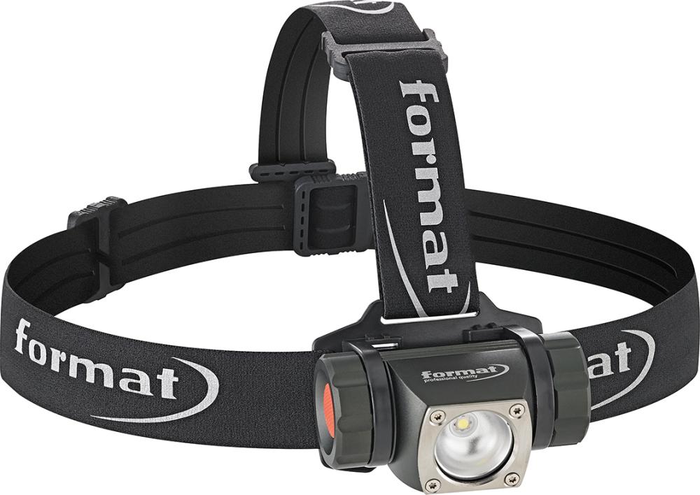 Imagen de LINTERNA CASCO LED 350LM FORMAT