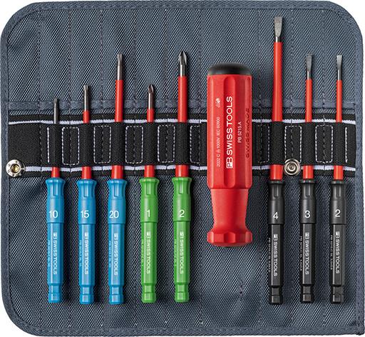 Imagen de JUEGO VARILLA INTERCAMBIABLE VDE PB 5218.SU CLASSIC PB SWISS TOOLS