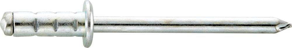 Imagen de REMACHE CIEGO POLIVALENTECABEZA BOMBEADA ACERO/ACERO 4X10MM GESIPA