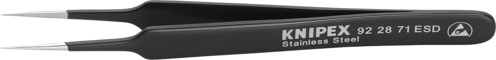Imagen de PINZA ESD PUNTA AGUDA 110MM NEGRO KNIPEX