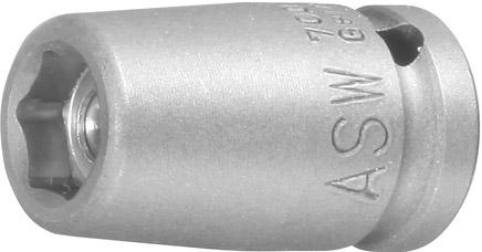 Imagen de VASO DE LLAVE DE VASO DE FUERZA CON IMÁN 1/4" 7MM ASW