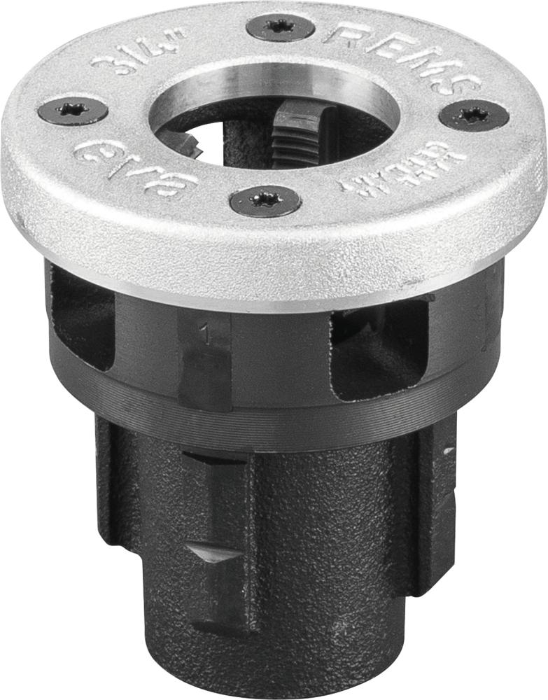 Imagen del producto Cabezal de corte de cambio rápido R 3/4 Rems rosca de tubo R cón. dchaISO 7-1, EN 10226 Rems