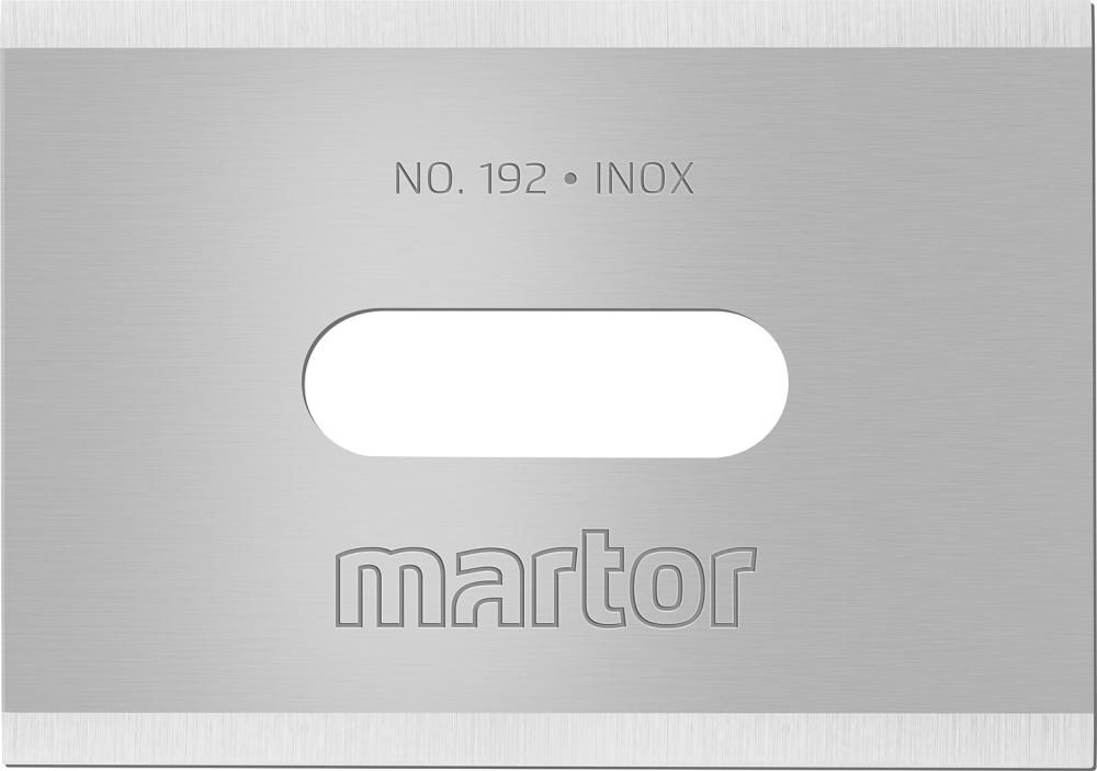 Imagen de HOJA DE CUCHILLO PARA MARTEGO Y MERAK INOX PAQUETE C/ 10 U. MARTOR