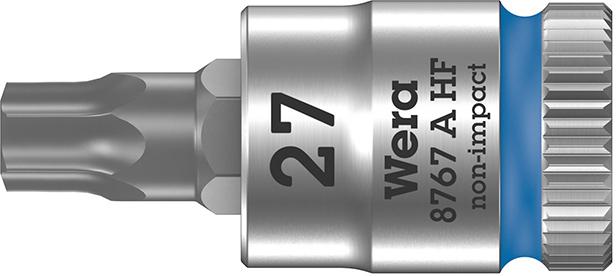 Imagen de PUNTA PARA DESTORNILLADORCON FUNCIÓN RETENCIÓN 1/4" T27X28MM WERA