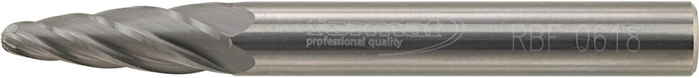 Imagen del producto Fresa c/ mango MD arco demedio punto 0618 alu 6mm 6x18mm FORMAT