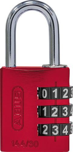 Imagen del producto Candado c/combin. dígitos144/30 eti. bloq. roja