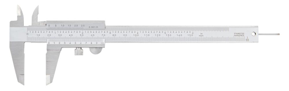 Imagen de PIE DE REY DE BOLSILLO BLOQUEO 150MM 1/50 1/1000FORTIS