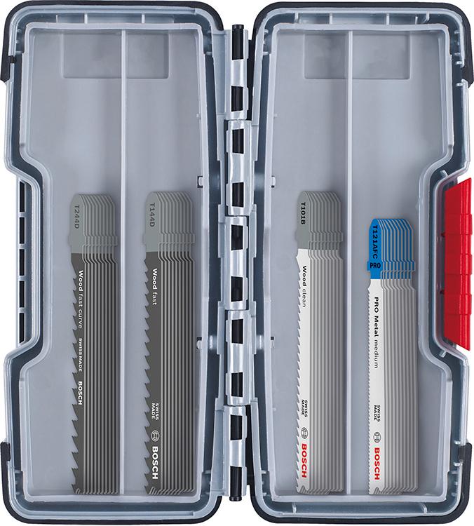 Imagen del producto Juego de hojas de sierrade calar Bosch 40 piezasWood and Metal