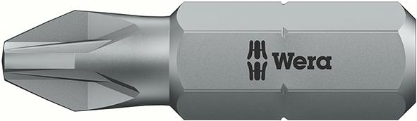 Imagen de PUNTA DUREZA TENAZ 1/4" DIN3126C6,3 PZ2X25MM WERA