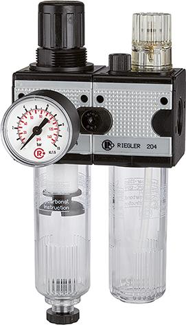 Imagen de UNIDAD MANTENIMIENTO MULTIFIX 2 PZAS BG3 0,5-10BAR G3/4" RIEGLER