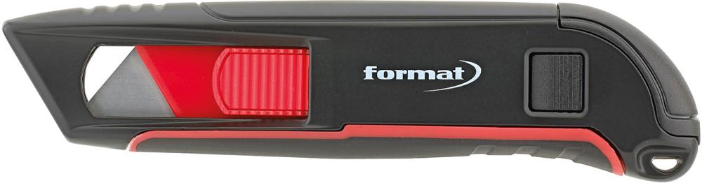Imagen de CÚTER DE SEGURIDAD RETROCESO HOJA AUTOM. INCL. 2 HOJAS FORMAT