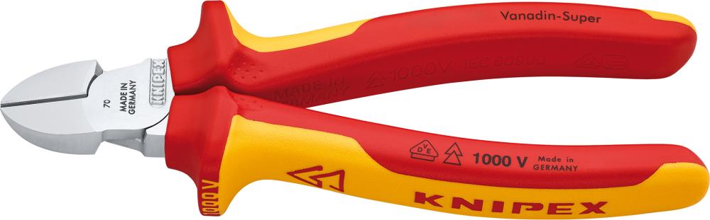 Imagen de CORTAALAMBRES VDE CON MANGO VARIOS COMPONENTES KNIPEX