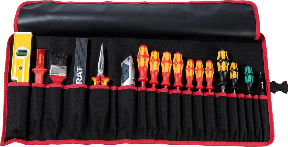 Imagen del producto Bolsa de htas enrollable 740x330mm 20 compartim. PARAT
