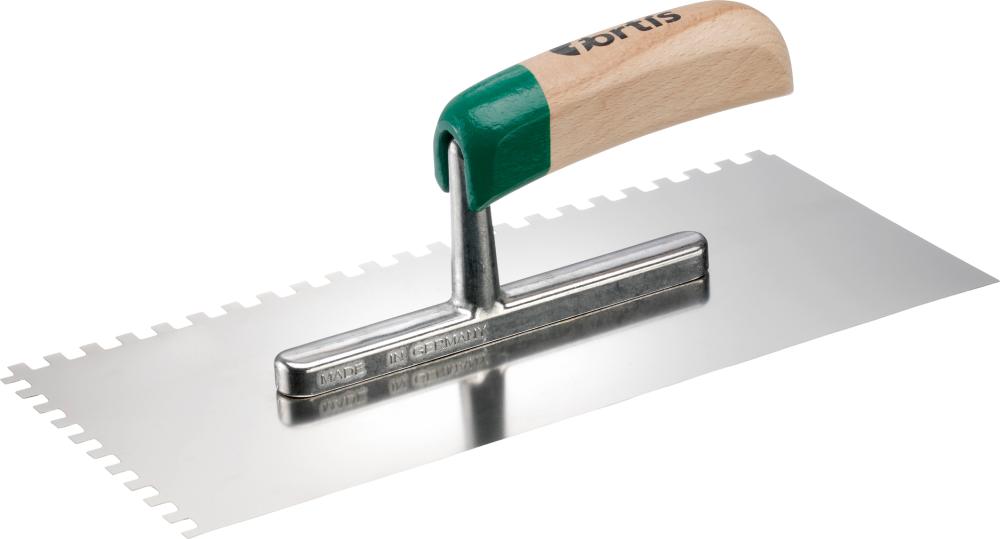 Imagen del producto Llana dentada inox 280x130mm 6x 6mm FORTIS