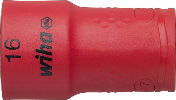 Imagen del producto Pieza llave de vaso hexagonal 3/8" 16mm VDE Wiha