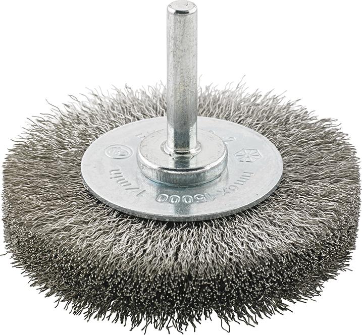 Imagen del producto Cepillo circular inox ondulado 70x6x mm FORMAT