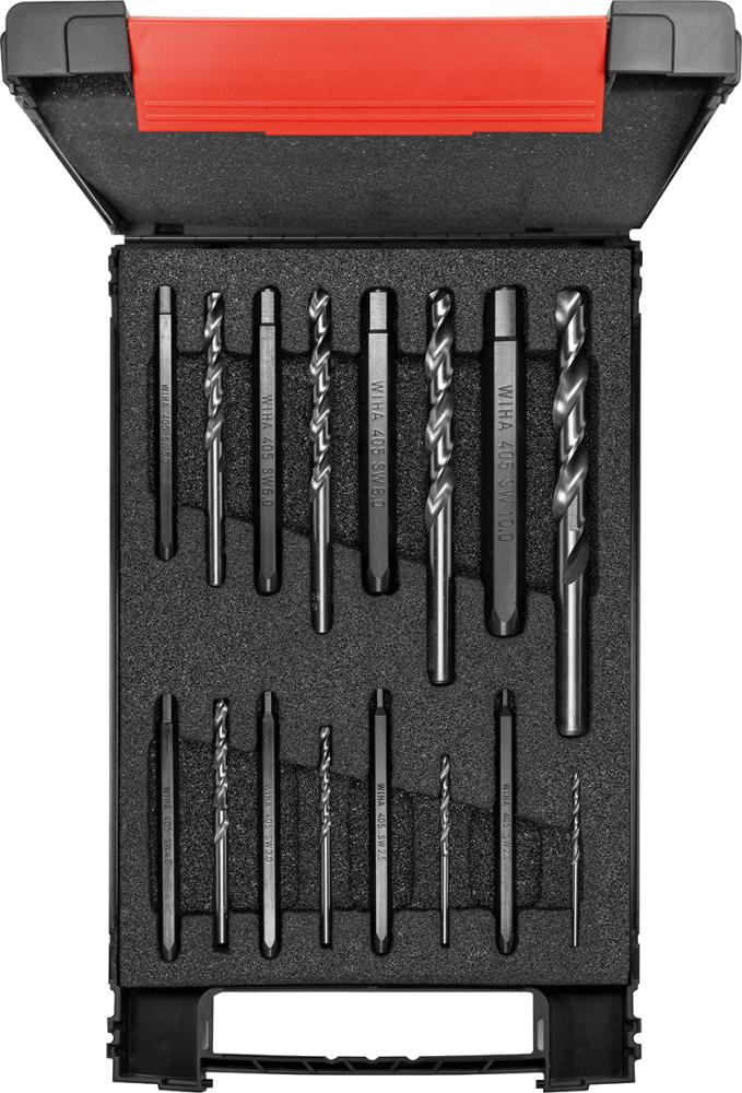 Imagen de JGO EXTRACTORES TORNILLOS16 PZAS, 2-11MM WIHA