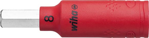 Imagen del producto Punta para destornillador1/4" hembrahexagonal VDE 8x65mm Wiha