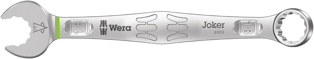 Imagen de LLAVE COMBINADA JOKER 18MM WERA