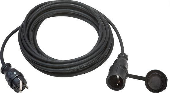 Imagen del producto Alargadera IP44 10m H07RN-F 3G1,5 | Cable de Goma para Exterior y Obra