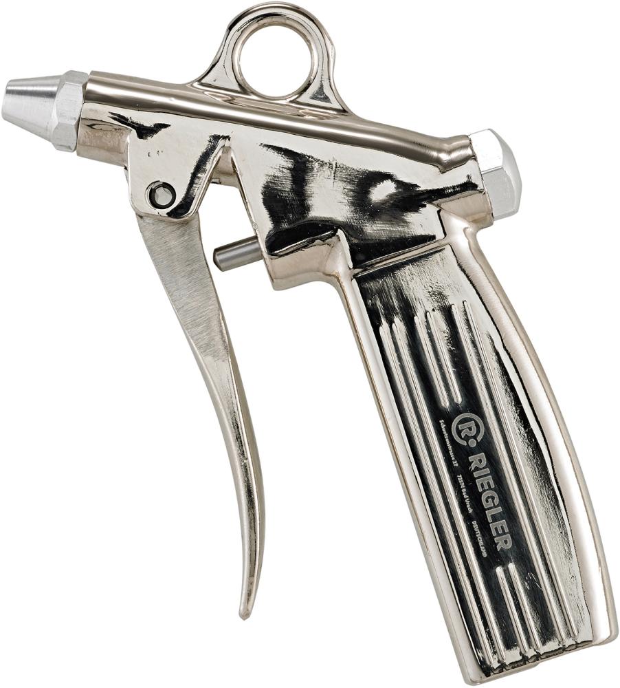 Imagen de PISTOLA DE SOPLADO ALUMINIO SIN BOQUILLA ROSCA INTERIOR G1/4", TOBERA