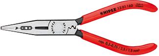 Imagen de ALICATE ELECTRICISTA CON MANGOS DE PLÁSTICO 160MM KNIPEX