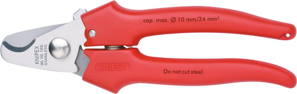 Imagen de CIZALLA PARA CABLE CON MUELLE DE APERTURA 165MM KNIPEX