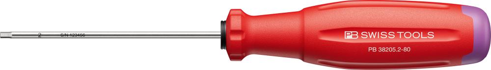 Imagen de DESTORNILLADOR HEMBRA HEXAGONAL 2X80MM SWISSGRIP EVO PB SWISS