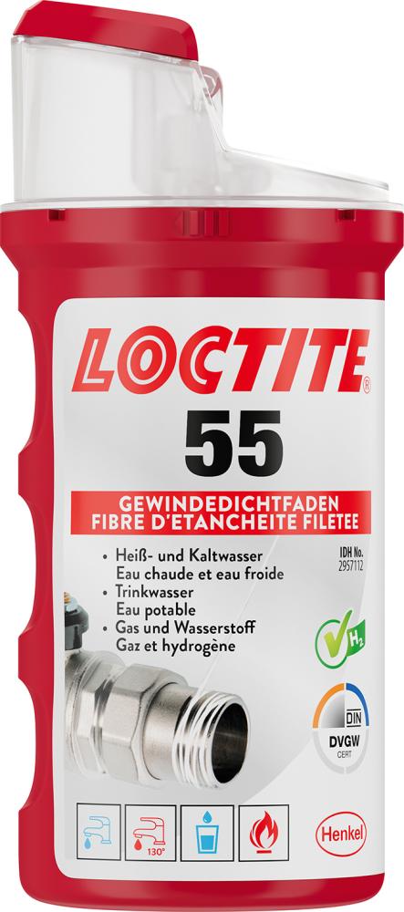 Imagen del producto LOCTITE 55 160M DE/FR hilo sellador roscas Henkel