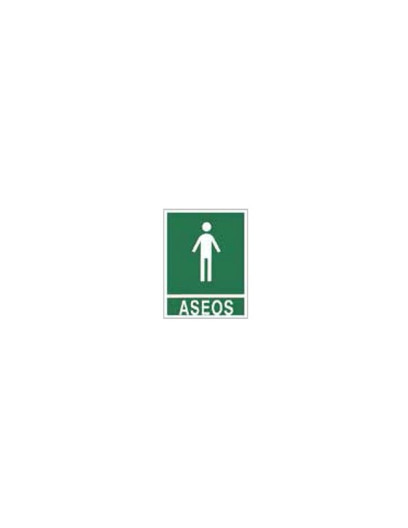 Imagen del producto CARTEL PVC 21X29 FOTOLUM. ASEOS HOMBRES