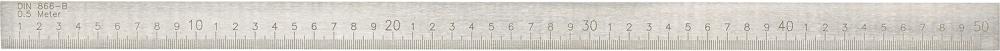 Imagen de REGLA GRADUADA FORMA B 500X25X5MM FORMAT