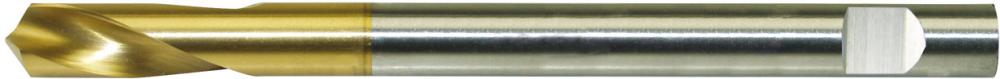 Imagen del producto Broca puntear NC larga DIN1835 HSSCo5 TiN forma B 120º vástago cilíndrico6,0mm