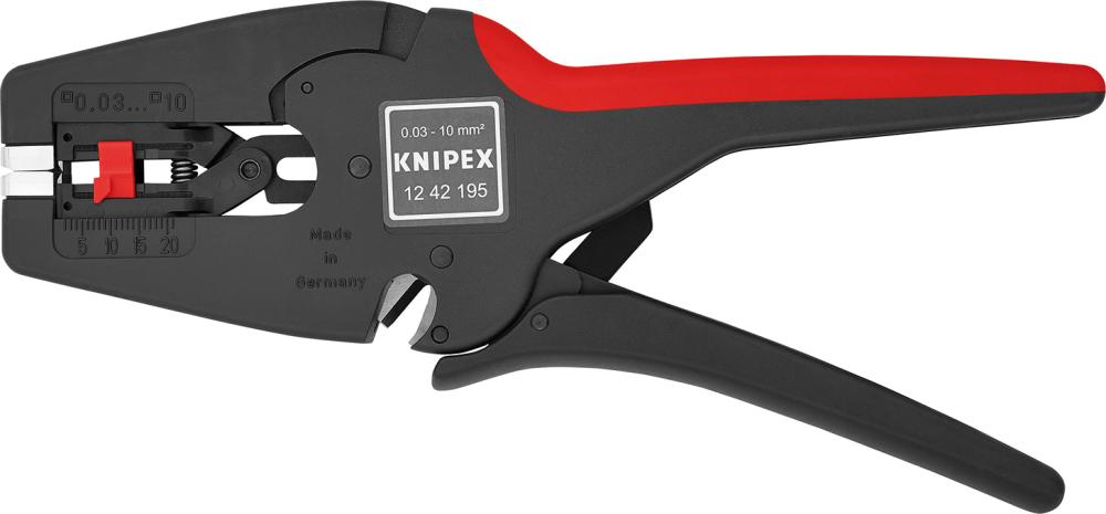 Imagen de ALICATES PELACABLES AUTO.195MM QMM KNIPEX