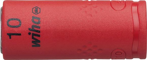 Imagen del producto Pieza llave de vaso hexagonal 1/4" 10mm VDE Wiha