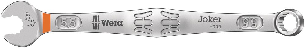 Imagen de LLAVES COMBINADAS JOKER 5,5MM WERA