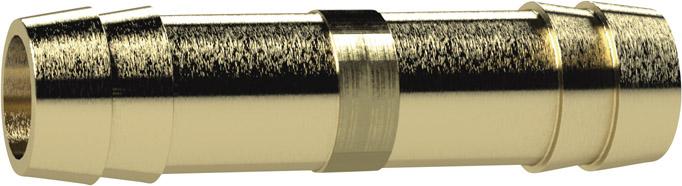 Imagen del producto Tobera portatubo doble latón para manguera Ø interior 6mm RIEGLER