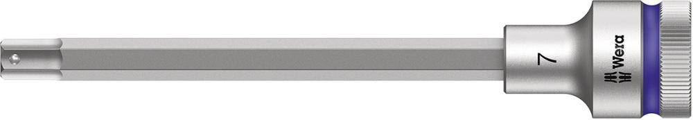 Imagen de PUNTA PARA DESTORNILLADOR1/2" C/ FUNCIÓN RETENCIÓNHEMBRA HEX 7X140MM WERA