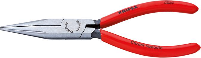 Imagen de KNIPEX ALICATES DE BOCA LARGA SEMIRREDONDA CON CORTE