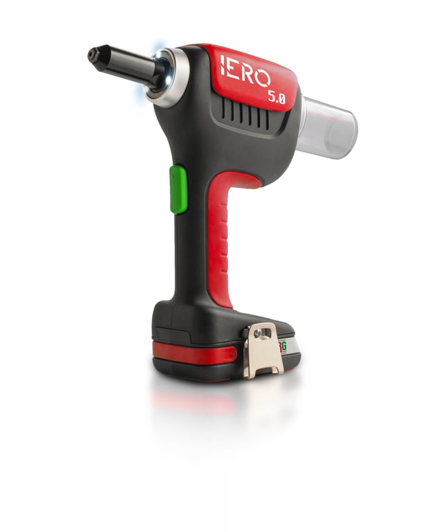 Imagen del producto REMACHADORA BATERIA IERO 2 BATERIAS 5.0 2.4MM-5.0MM
