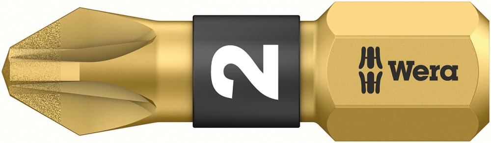 Imagen de PUNTA DIAMANTE 1/4" DIN3126C6,3 PZ2X25MM WERA