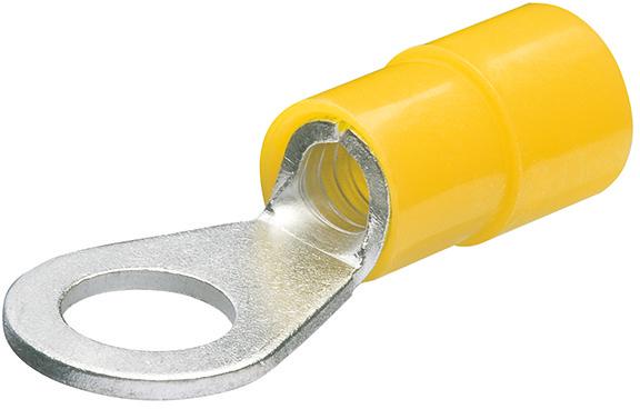 Imagen de TERMINALES DE CABLE CIRCULARES AMARILLO 8,0 4,0-6,0MM2 A 100 UD. KNIPEX